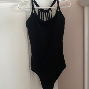 Danz n motion black leotard, Size